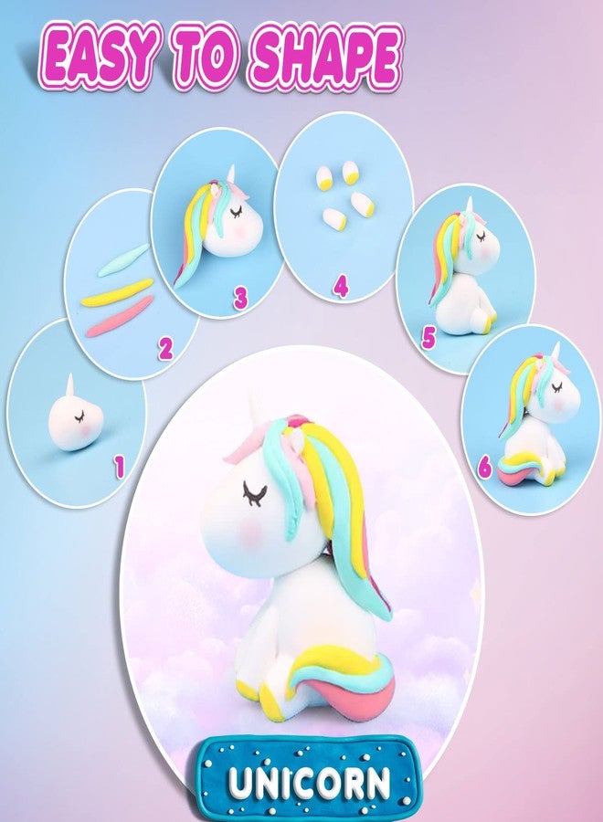 ESSENSON Magic Clay - Air Dry Clay 48 Colors, Modeling Clay for Kids with Tools, Soft & Ultra Light, Toys Gifts for Age 3 4 5 6 7 8+ Years Old Boys Girls Kids - Image 4